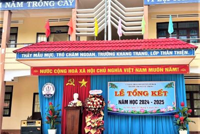 LỄ TỔNG KẾT NĂM HỌC 2024 – 2025