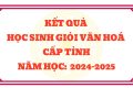 Vinh danh và chúc mừng 4/4 học đạt 4/4 giải tại kỳ thi chọn học sinh giỏi cấp tỉnh lớp 9 – THCS, năm học 2024-2025
